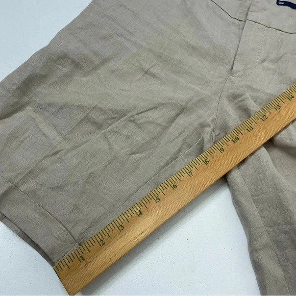 Gap Womens Size 4 linen chino shorts 0952 - Picture 5 of 8